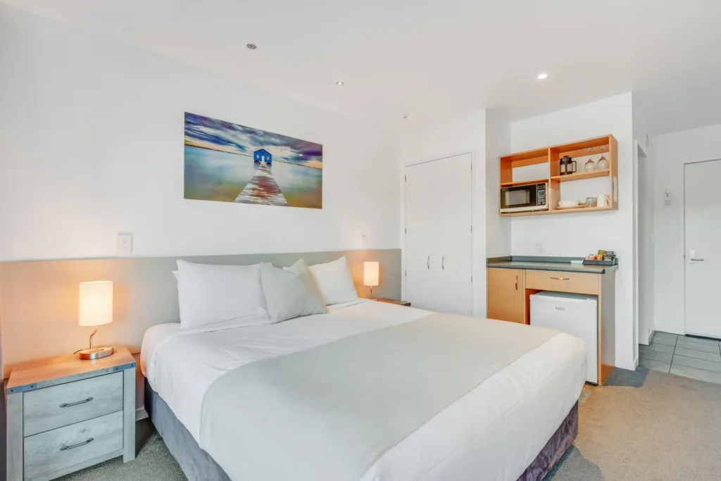 Marina View Studio with super king bed and kitchenette